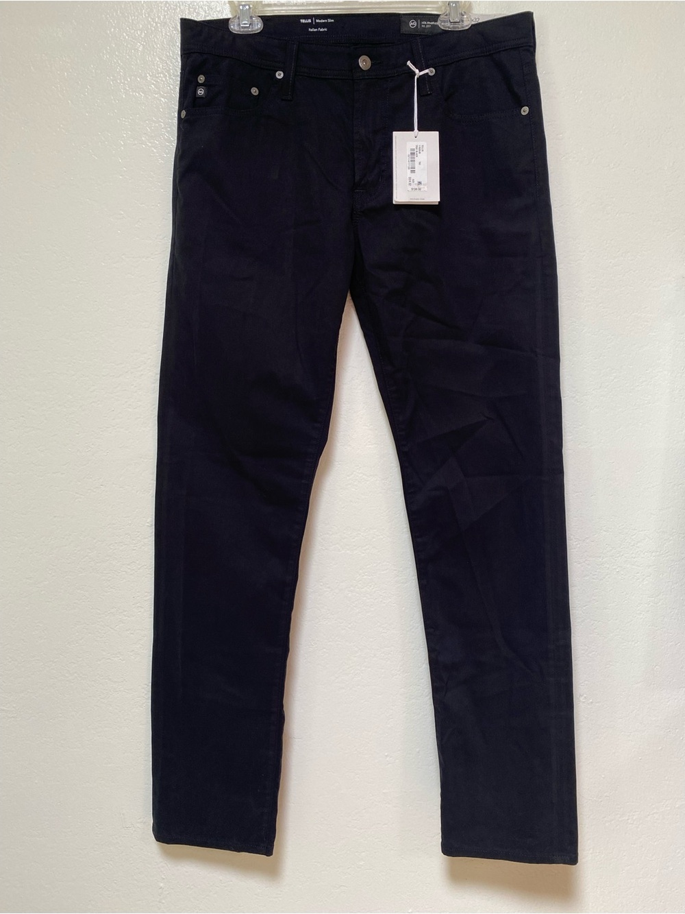 AG Tellis Modern Slim Lightweight Satin Pants
